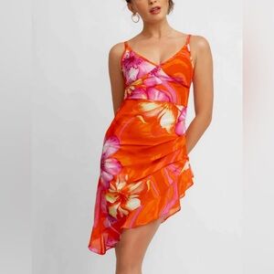 Tropical style sun dress